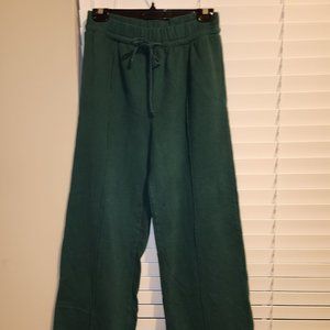  Urban Outfitters UO Out From Under Jadyn Lounge Puddle Pants Small Green